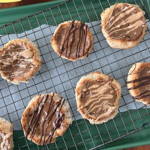 Banaan kokoskoekjes met 2 ingrediënten