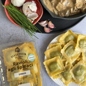 Vegan Taste Test 25: Albert Heijn glutenvrije en vegan spinazie ravioli