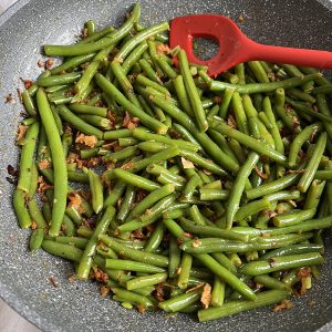 Gestoomde sperzieboontjes met crispy chili olie - TikTok ontdekkingen #42