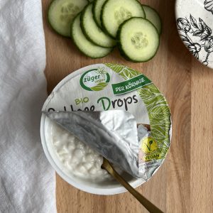 Züger cottage drops vegan hüttenkase - Vegan Taste Test 43