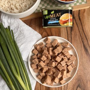 unMEAT plant-based classic luncheon meat - Vegan Taste Test 50