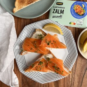 Jumbo plantaardige gerookte zalm - Vegan Taste Test 54
