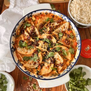 Romige curry dumplings uit één pan - TikTok ontdekkingen #51