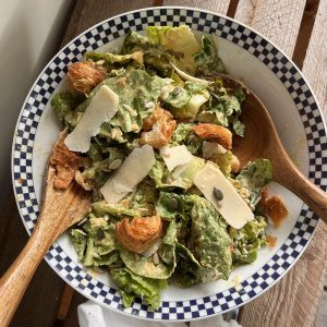 Caesar salad met croitons