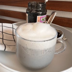 Wat drink je dan wel #1: zwarte sesam latte