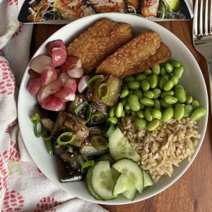 Itsu glazed miso aubergine - Vegan Taste Test 61