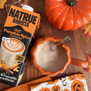 Natrue barista oat pumpkin spice - Vegan Taste Test 63