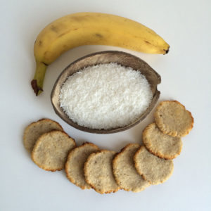 Banaan kokoskoekjes (2 ingrediënten!)
