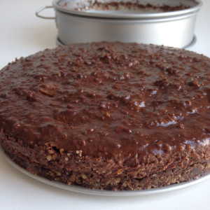 Raw chocolade cheesecake