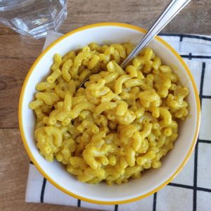 Snelle vegan mac and cheese