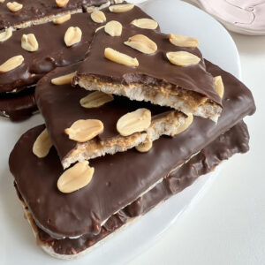 Chocolade-pindakaas rijstwafels - TikTok ontdekkingen #31